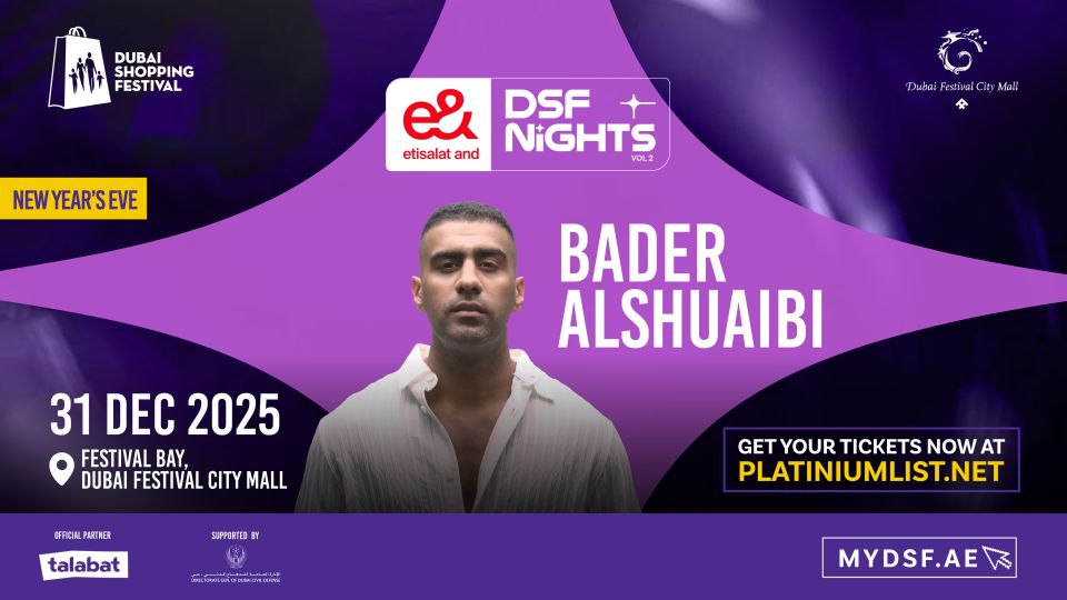 e&#038; DSF NIGHTS &#8211; Kuwaiti superstar Bader AlShuaibi and the Iconic Egyptian Trio Disco Misr - Image 1